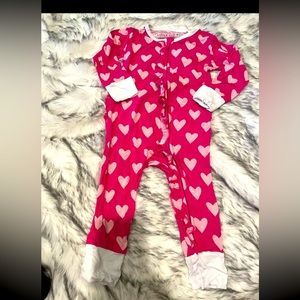 Little Bum Bums Heart Zippy Pajama